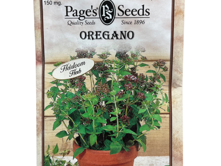 Oregano - Herb Seeds Fashion