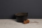 19th Century French Copper Farm Pot with Iron Handle Sale