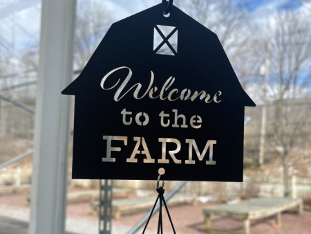 Farm Animal  Welcome to the Farm  Wind Chime For Discount