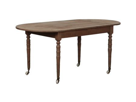 Drop Leaf Caster Table Hot on Sale