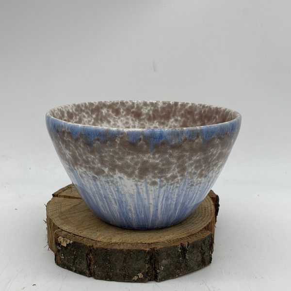 Blue Glazed Pottery Bowl For Discount