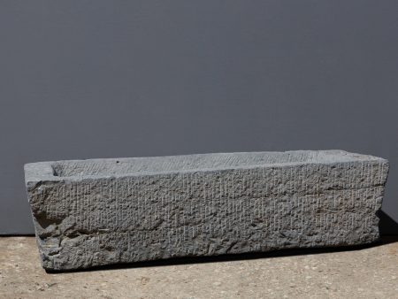 18th Century Chinese Carved Stone Trough from a Single Block of Stone Online now