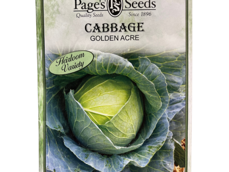 Cabbage - Golden Acre Seeds Sale