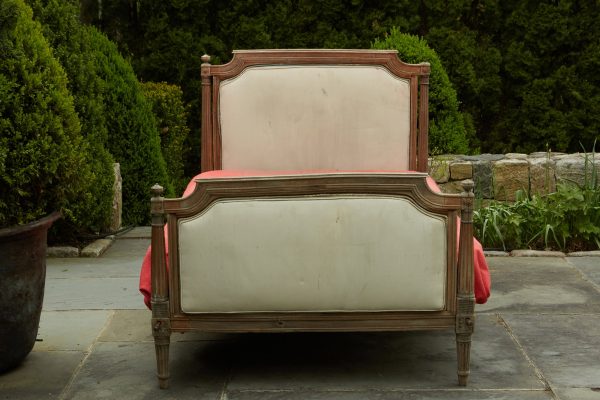 18th Century French Carved Beech Wood Twin Sized Bed Online now