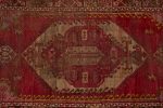 18th Century Anatolian Silky Red Yellow & Purple .............. (5 10  x 10 5  ) on Sale