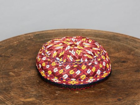 Turkmen Cap in Rose & Gold Discount