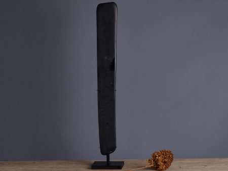 Tall Mounted Stone Axe from the Island of Borneo Cheap