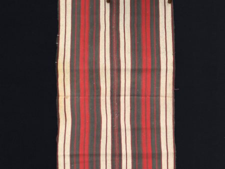 Acik Heybe With Grey, Red, And White Stripes (2  5   x 6  10  ) Supply