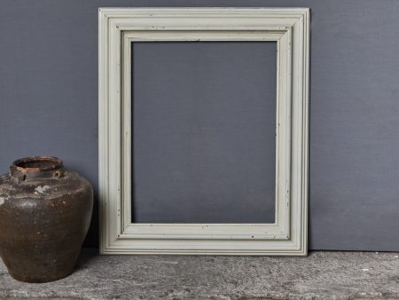 19th Century White Painted French Frame Supply