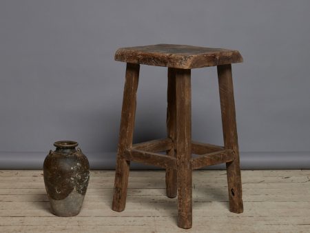 Thick Top Square Seat Stool from Java Online