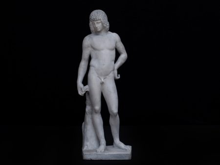 19th Century Plaster Figure of a Greek Athlete For Cheap