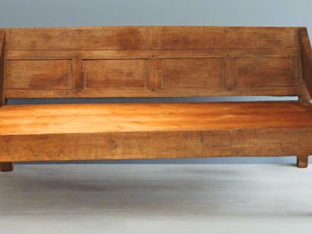 Deep Seated 19th Century Madura Island Teak Bench Discount