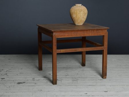 19th Century Chinese Colonial Teak Table from Jakarta Hot on Sale