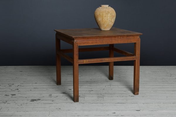 19th Century Chinese Colonial Teak Table from Jakarta Hot on Sale