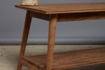 Mid Century Modern Teak Coffee Table with Lower Shelf Online