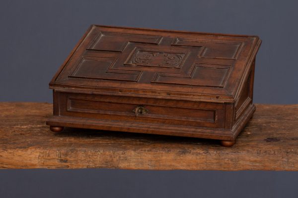 17th Century Italian Walnut Writing Box Discount