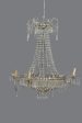 Italian Four Arm Early 20th Century Chandelier from Genoa Supply