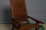 19th Century Dutch Colonial Teak Planters Chair with Retractable Swing Arms on Sale