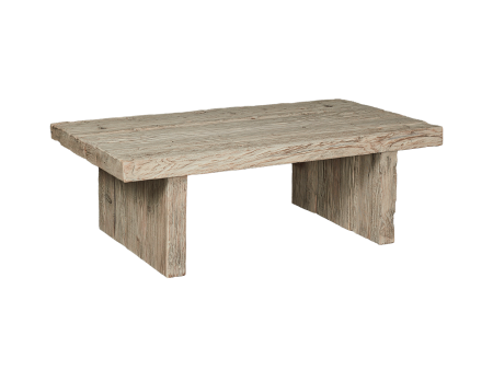 Elm Coffee Table - White Wash Discount