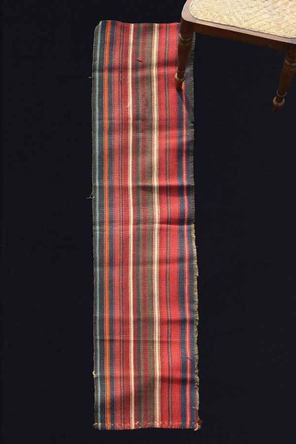 Acik Heybe With Red, Blue, Orange And Grey Stripes (1  4.5   x 6 ) Online Sale