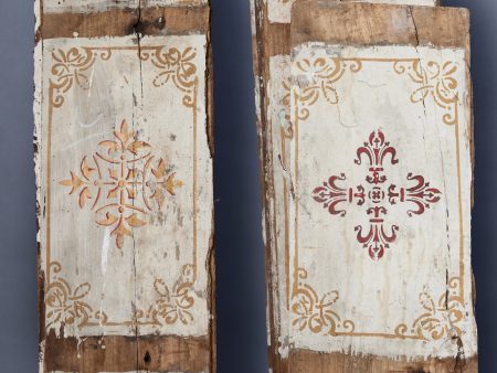 16th Century Painted Ceiling Panels from Genoa, Italy Online now