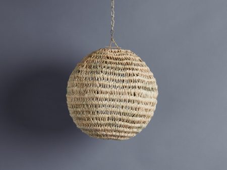 Hanging Moroccan Woven Palm Light from Marrakesh Sale