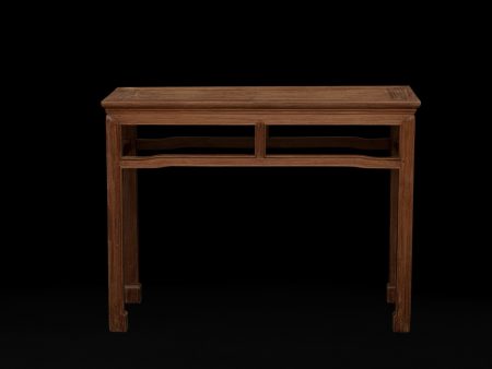 Chinese Colonial Teak Acter Table For Discount