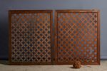 Medium Pierce Work Framed Teak Panel Online Hot Sale