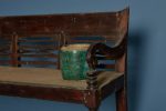 Early Classic Style Dutch Colonial Teak Bench from Jakarta Cheap