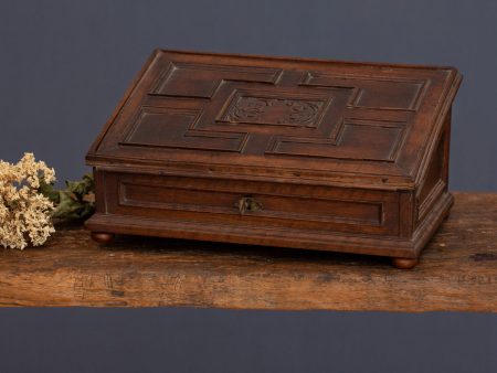 17th Century Italian Walnut Writing Box Discount