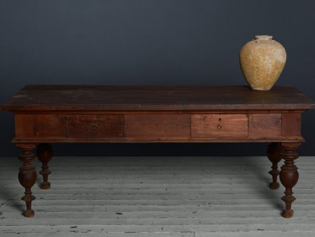 18th Century Dutch Colonial Planter Desk from Batavia Cheap