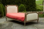 18th Century French Carved Beech Wood Twin Sized Bed Online now