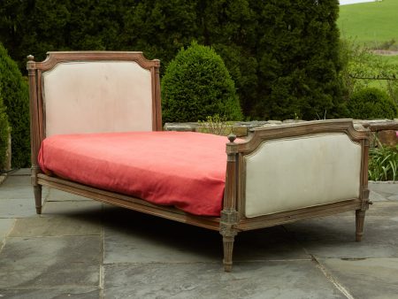 18th Century French Carved Beech Wood Twin Sized Bed Online now