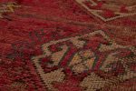 18th Century Anatolian Silky Red Yellow & Purple .............. (5 10  x 10 5  ) on Sale