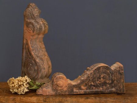 Pair of 18th Century Greek Terracotta Corbels Sale