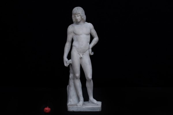 19th Century Plaster Figure of a Greek Athlete For Cheap