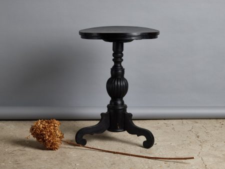 Ebonized Teak Candle Stand from Borneo Online Hot Sale