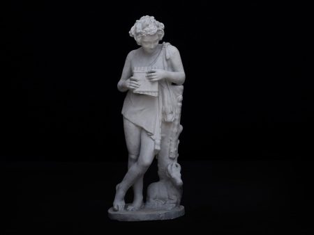 19th Century Plaster Figure of Pan Online