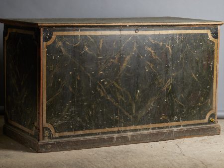 18th Century Italian Marbleized Hall Chest Online Sale