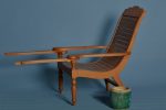 Teak Slat Seat Dutch Colonial Plantation Chair Online