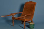 Teak Slat Seat Dutch Colonial Plantation Chair Online