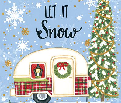 ALP1880 - Let It Snow Camper - 12x16 For Discount