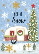 ALP1880 - Let It Snow Camper - 12x16 For Discount